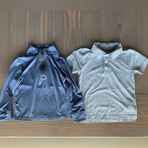 Boys 3T Set - Gap quarter zip & Crewcuts polo